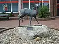 Denkmal „Reh“ von Martin Irwahn (1970)