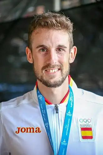 Álvaro de Arriba belegte Rang sieben