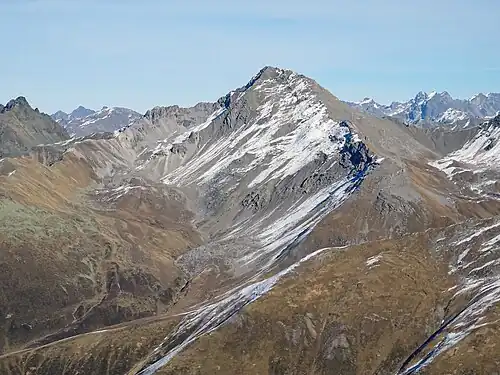 Blick nach Nordosten zum Älplihorn.
