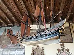 Das älteste Bremer Orlogschiff stammt von 1545.