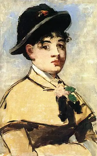 Édouard Manet: Junge Frau mit Pelerine