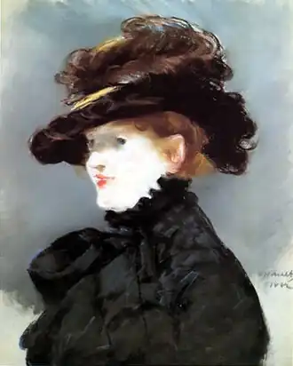 Méry Laurent (von Édouard Manet, 1882), Odette de Crécy (Kurtisane und spätere Ehefrau Swanns)