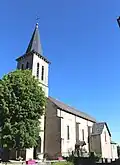 Kirche Saint-Pierre im Dorf Hèche