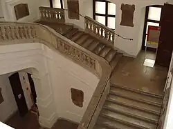 Blick auf die Feststiege der ÖNB