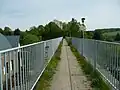 Auf dem Viadukt in Naundorf (2015)