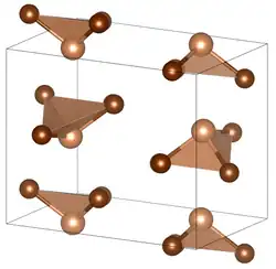 Kristallstruktur von Antimon(III)-chlorid