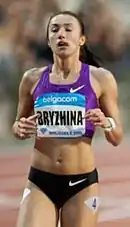 Vizeeuropameisterin Jelysaweta Bryshina