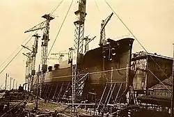 Stapellauf der Imperatriza Jekaterina Welikaja