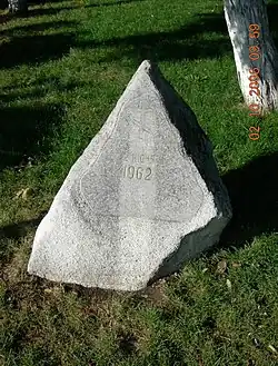 Gedenkstein an den Arbeiteraufstand von 1962