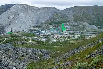 Lagerstätte Kukiswumtschorr mit Kirow-Haupt- und Wetterschacht