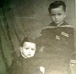 Mahir und Rövşən Cavadov als Kinder