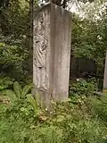 Grabstein des Helden der sozialistischen Arbeit Pjotr Kuprijanow, Bogoslowskoje-Friedhof, St. Petersburg