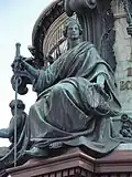 Die Gerechtigkeit, Denkmal für Nikolaus I., St. Petersburg