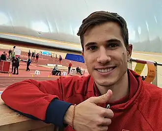 Strahinja Jovančević – ausgeschieden mit 7,34 m