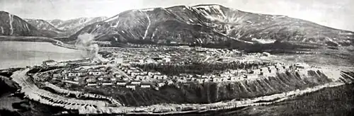 Ansicht von Chibinogorsk