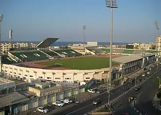 Das Port-Said-Stadion im April 2019