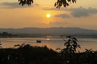 Blick über den Kaptai See vom Nationalpark aus