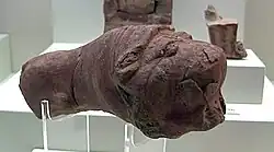 Karumzeitliche Löwenfigur