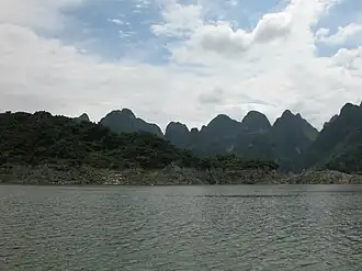 Künstlicher Stausee Wangeng Hu, 2007