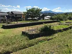 Überreste des Bahnhofs Namimatsu