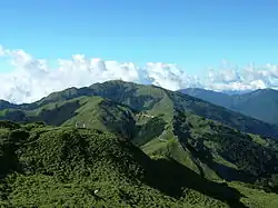 Blick auf den Hehuanshan