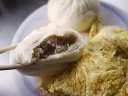 Gǒubulǐ-Bāozi – Füllung, Taiwan 2011