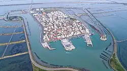 Fischereihafen von Jiangjun