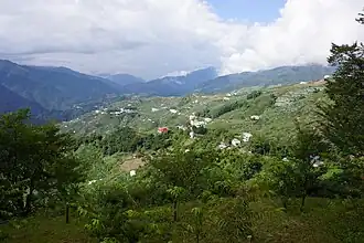 Karte von Taiwan, Position von Heping hervorgehoben