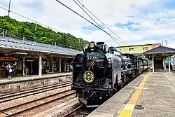 Abfahrbereiter Dampfsonderzug