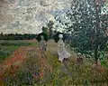 Claude Monet: Spaziergang bei Argenteuil 1875