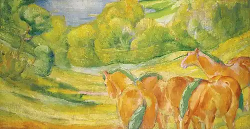 Große Landschaft I, 1909