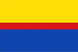 Flagge des Ortes ’s Gravenmoer