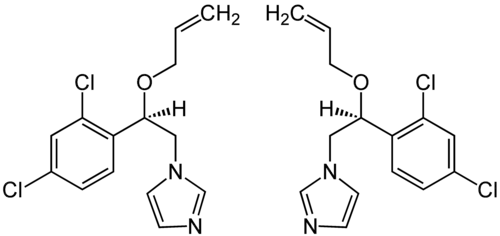 Strukturformel von Imazalil