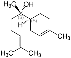 Struktur von (−)-α-Bisabolol