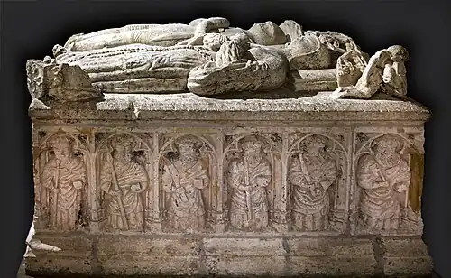 Grab von Etienne de Durfort und seiner Frau, ~1540, Château de Lafox