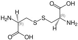 Strukturformel von (R,R)-Cystin