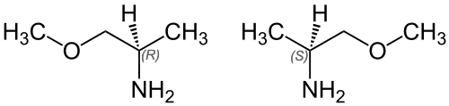 Strukturformel von 1-Methoxy-2-propylamin