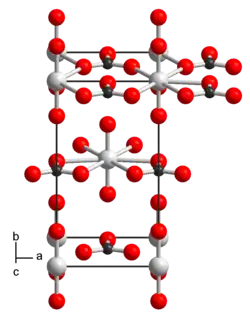Kristallstruktur von Uranylcarbonat