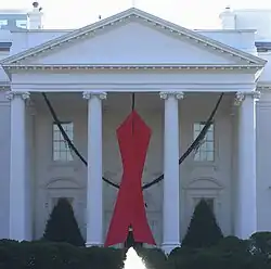 Weißes Haus, nördliche Säulenvorhalle