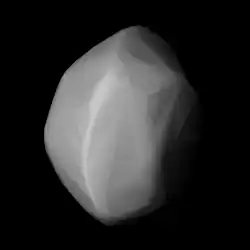 Berechnetes 3D-Modell von (17) Thetis