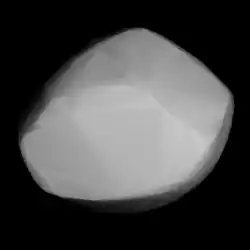 Berechnetes 3D-Modell von (28) Bellona