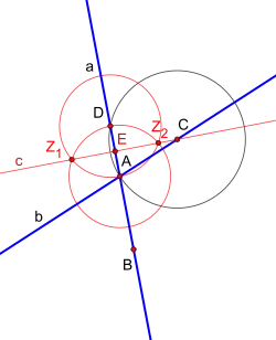 (3) Punkt E auf '"`UNIQ--postMath-0000002F-QINU`"'