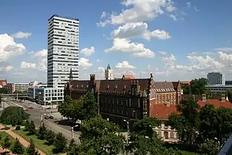 Oderturm und Alte Post