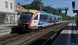 Zug der Städtebahn Sachsen