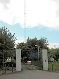 Eingangstor zur Sendeanlage