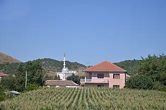 Blick auf die Moschee