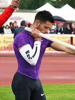 Valentin Lavillenie belegte den geteilten Rang sechs