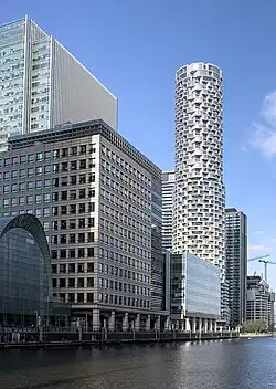 Der Wohnturm im Mai 2023