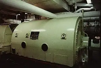 Einer der Wechselstromgeneratoren