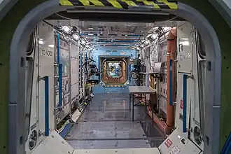 Im Inneren des ISS-Mockups